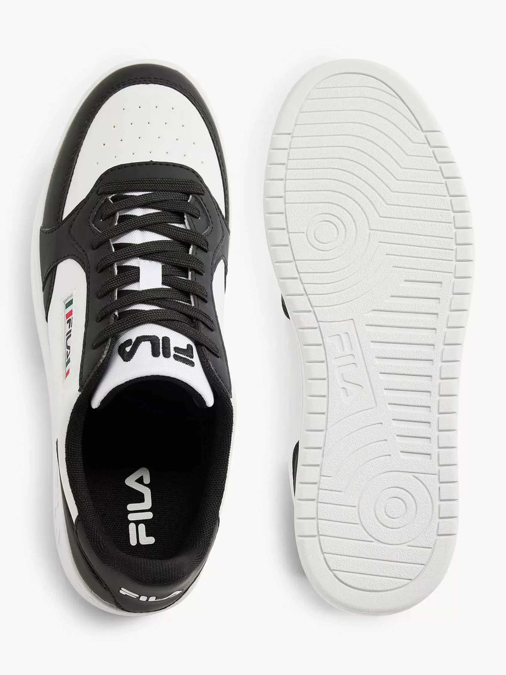 FILA Sneakers>Zwart/Witte Sneaker Zwart Wit
